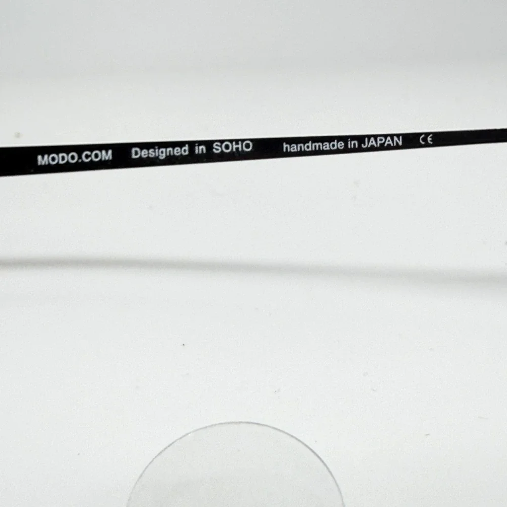 Modo 4024 Black Titanium Eyeglasses Frames 49-17-140 Handmade‎ in Japan 21536